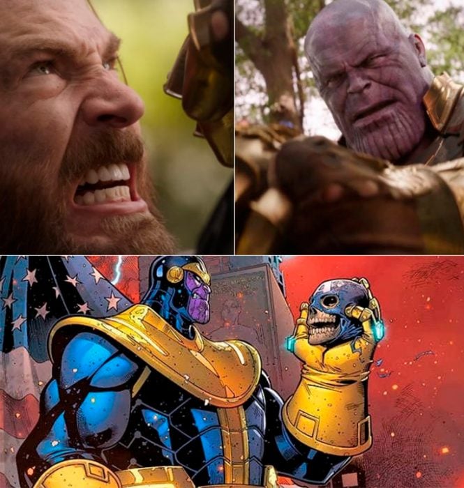 Thanos capitan américa