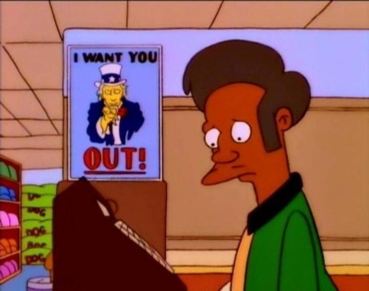 apu te quiero fuera