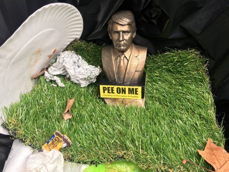 Estatua de Trump