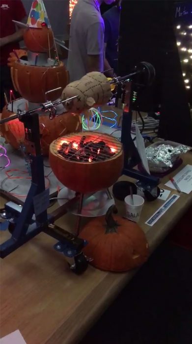 Calabazas hechas en la NASA