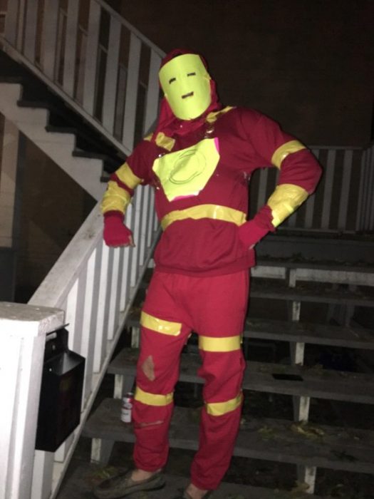 disfraz barato ironman