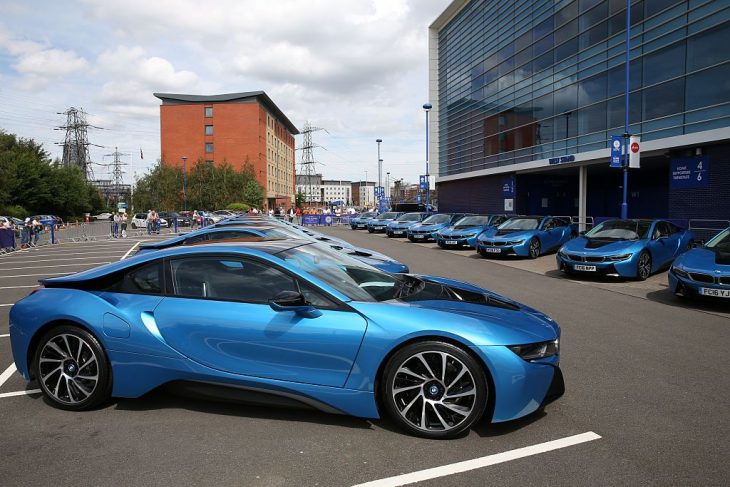 Autos para jugadores del Leicester