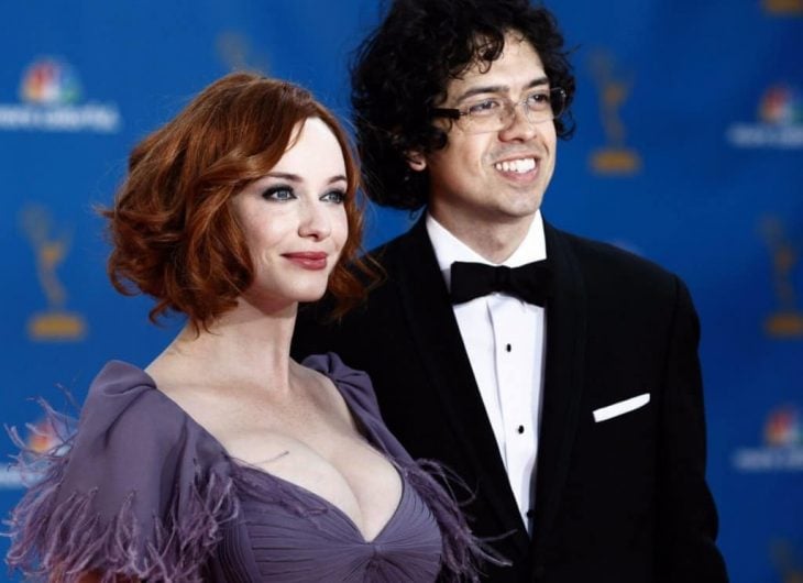 christina hendricks y esposo