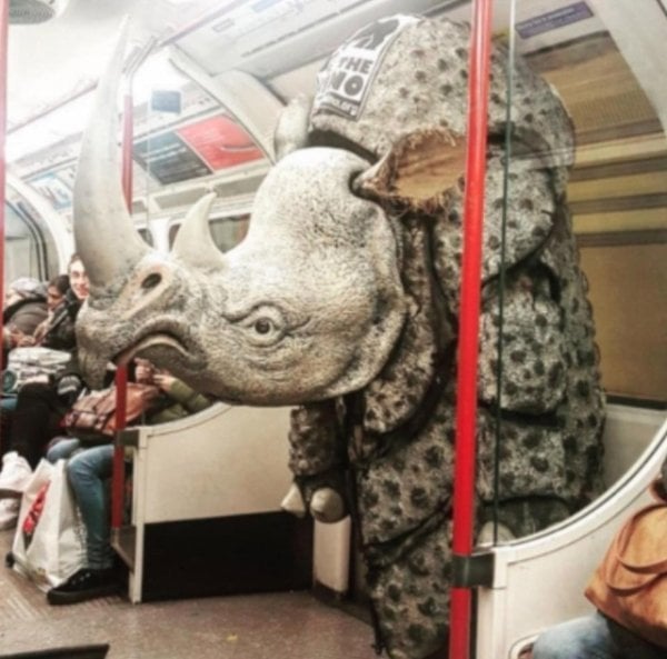 Criaturas extrañas en el Metro