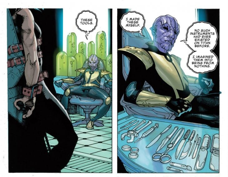 Thanos secuestra