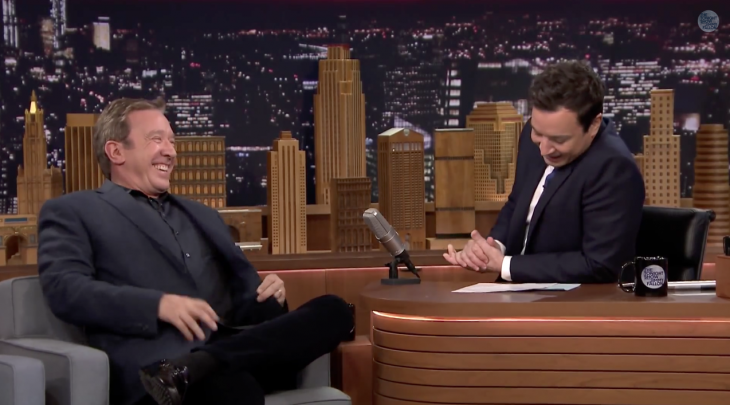 Tim Allen con Jimmy Fallon