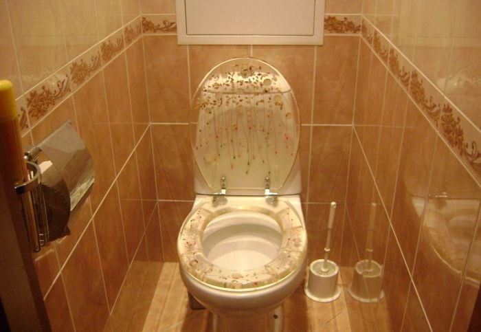 baño feo