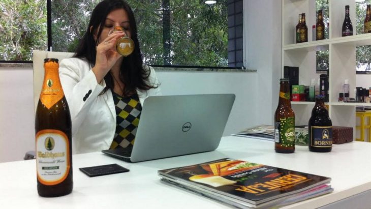 cerveza en el trabajo