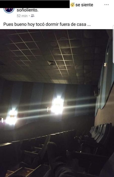 Atrapado en el cine