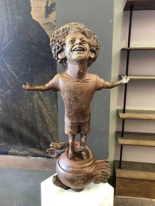 Estatua de Mohamed Salah