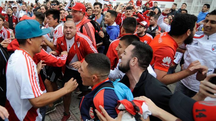 Hinchas argentinos