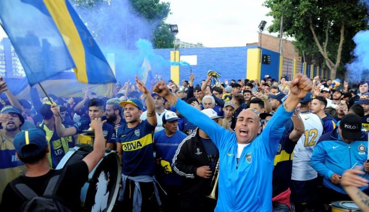 Hinchas argentinos