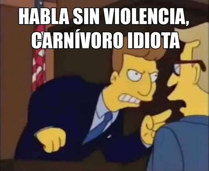 habla bien idiota meme