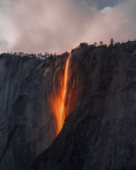 Firefall In Yosemite Valley, Sarah Bethea