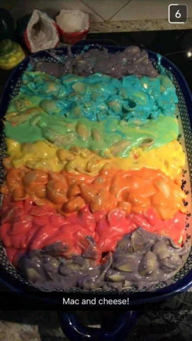 genios culinarios macarrón arcoiris