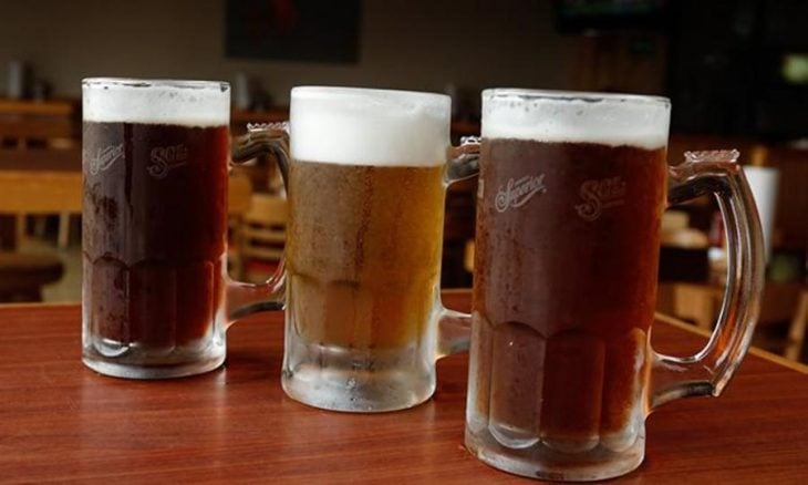 vasos cerveza tarro