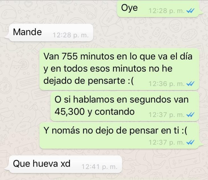 conversación sad