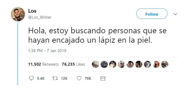 Lápices en la piel