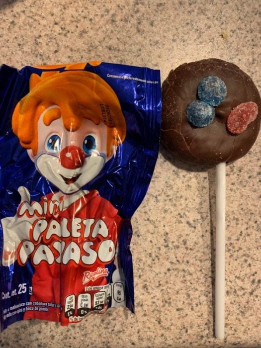 expectativa vs realidad paleta payaso