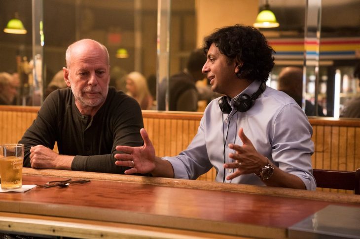 Bruce Willis y M. Night Shyamalan