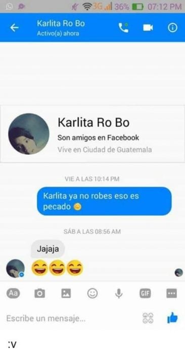 nombres graciosos facebook karlita robo