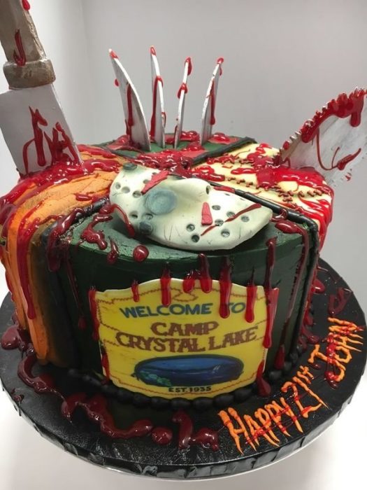 Pasteles impresionantes hallowen