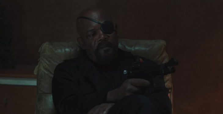 nick fury spider-man 