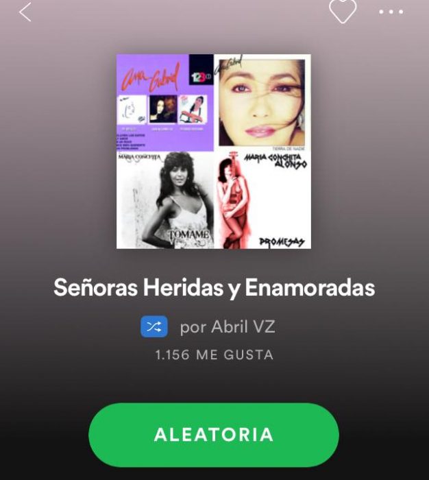 listas raras de spotify