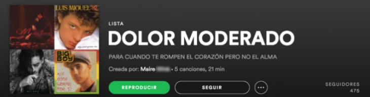 listas raras de spotify