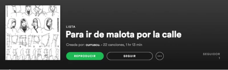 listas raras de spotify