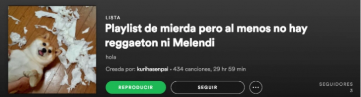 listas raras de spotify