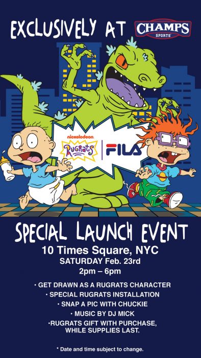 rugrats champs fila 