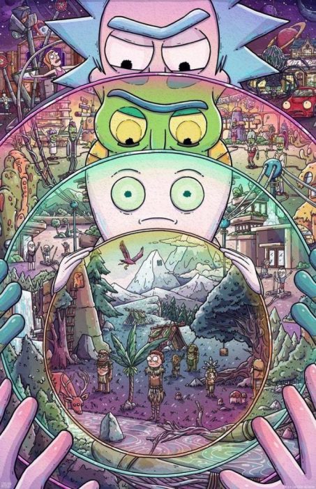 Fondos de pantalla rick y morty