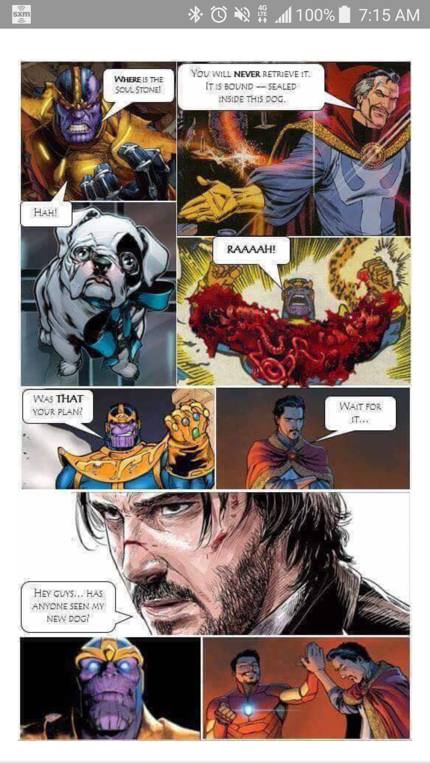 Thanos vs john wick