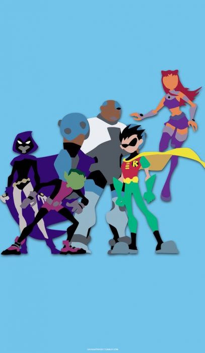 fondos celular personajes teen titans