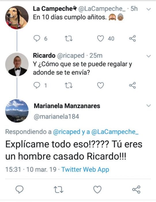 comentarios de señores románticos