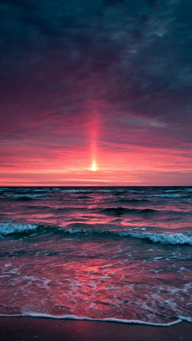 Fondos de pantalla naturaleza ocaso rosa