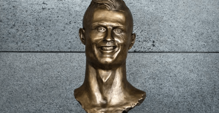 Estatua de Cristiano Ronaldo