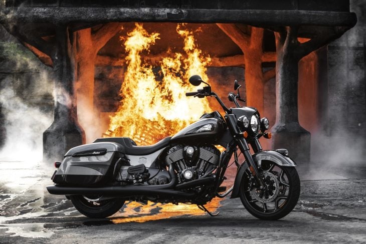 lanzan motocicleta indian springfield dark horse jack daniel's