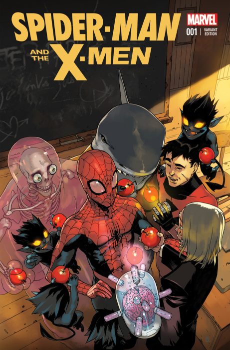 Spider Man y los X-Men