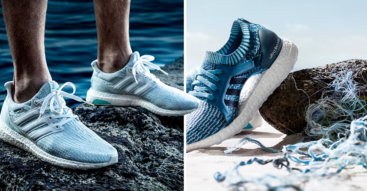 Adidas lanza tenis hechos con plástico reciclado del mar
