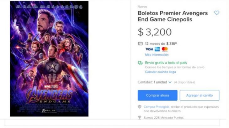 reventa avengers