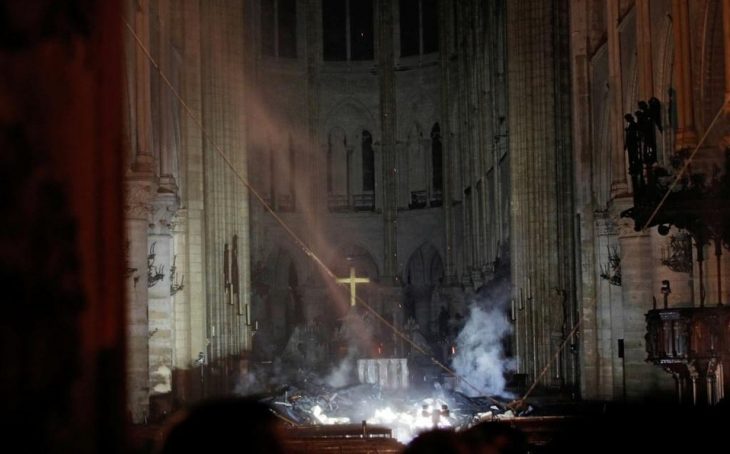 Incendio en Notre Dame