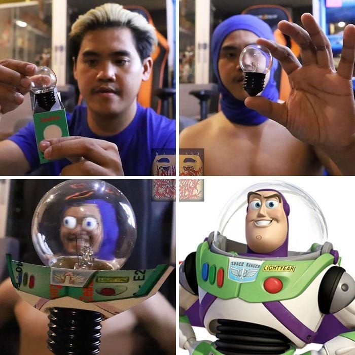 cosplay de bajo costo buzz lightyear