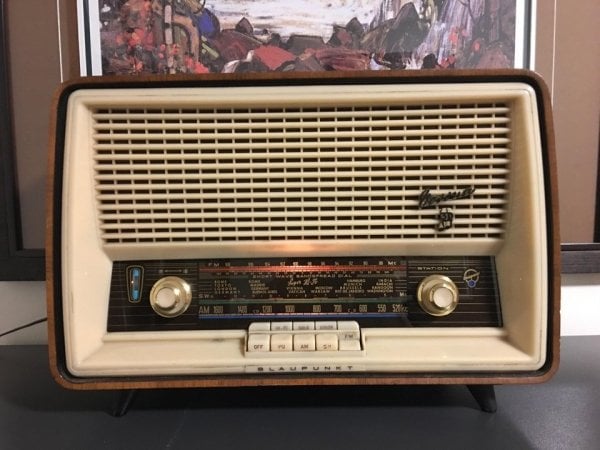 Objetos antiguos que aún sirven radio