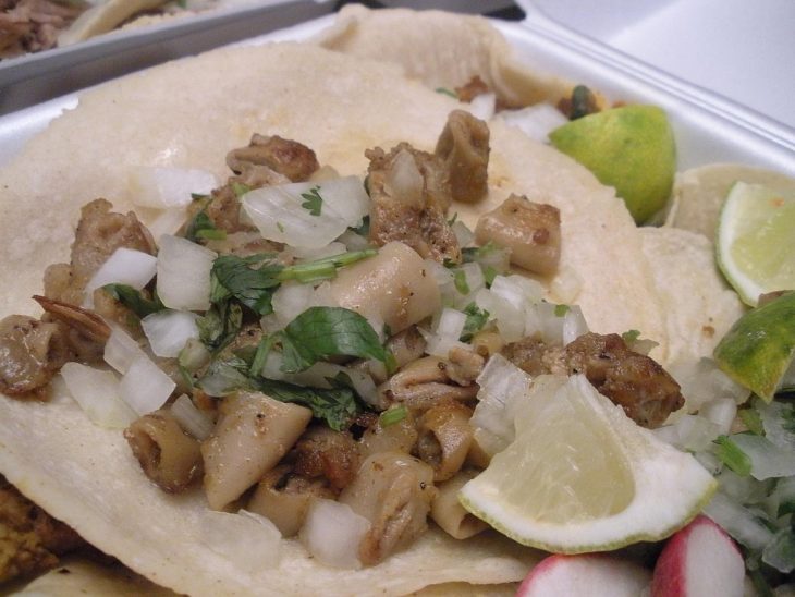 Taco de tripa