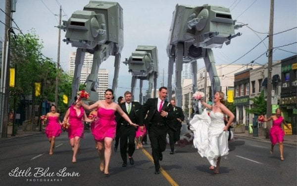Fotos divertidas de boda