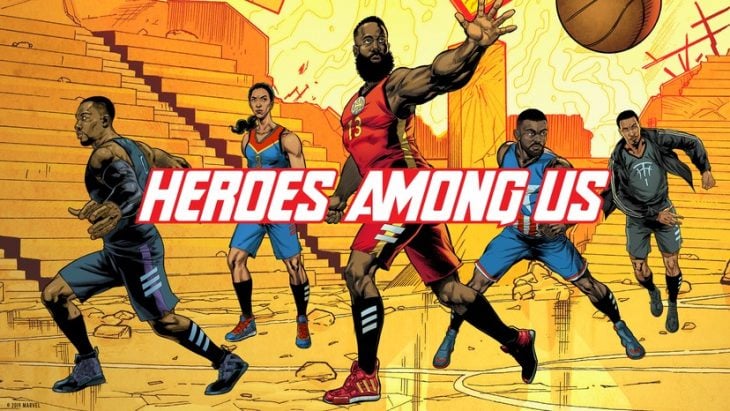 heroes among us adidas marvel