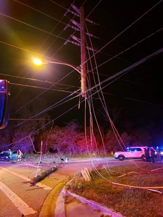 Imágenes de extrañas coincidencias poste de luz