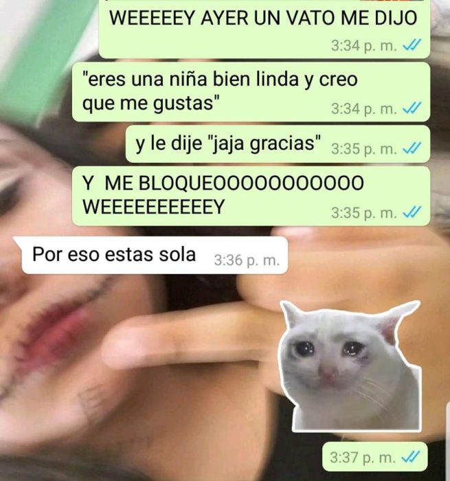 conversación sad